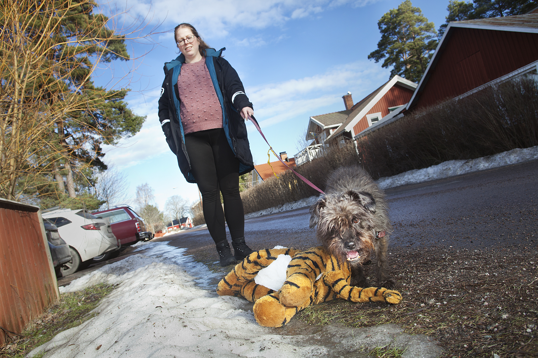 I filmen nedan visar Emma och Chessie hur motbetingning går till.