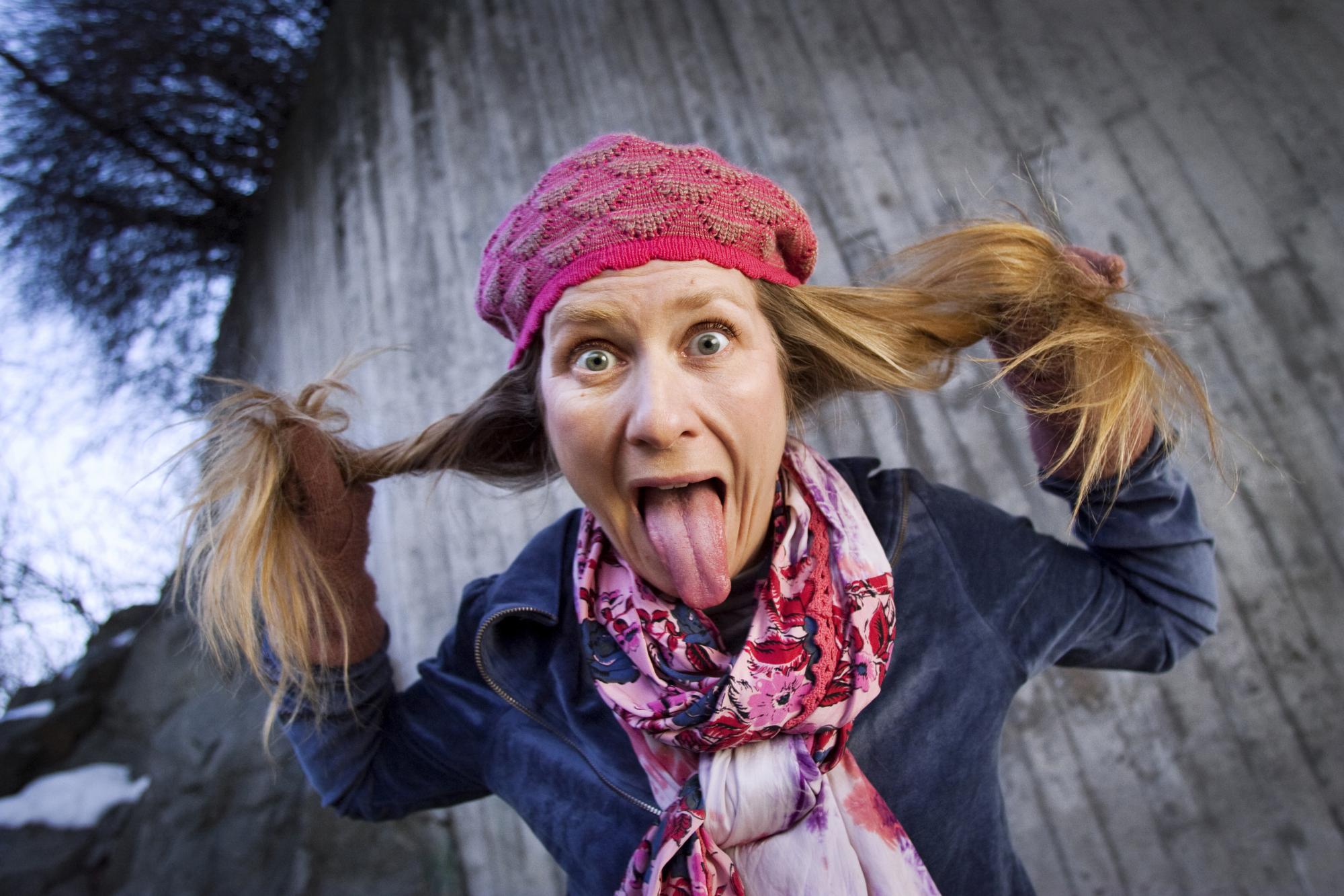 Radioprataren Annika Lantz, Foto/©: Sara Flodin Jisfält