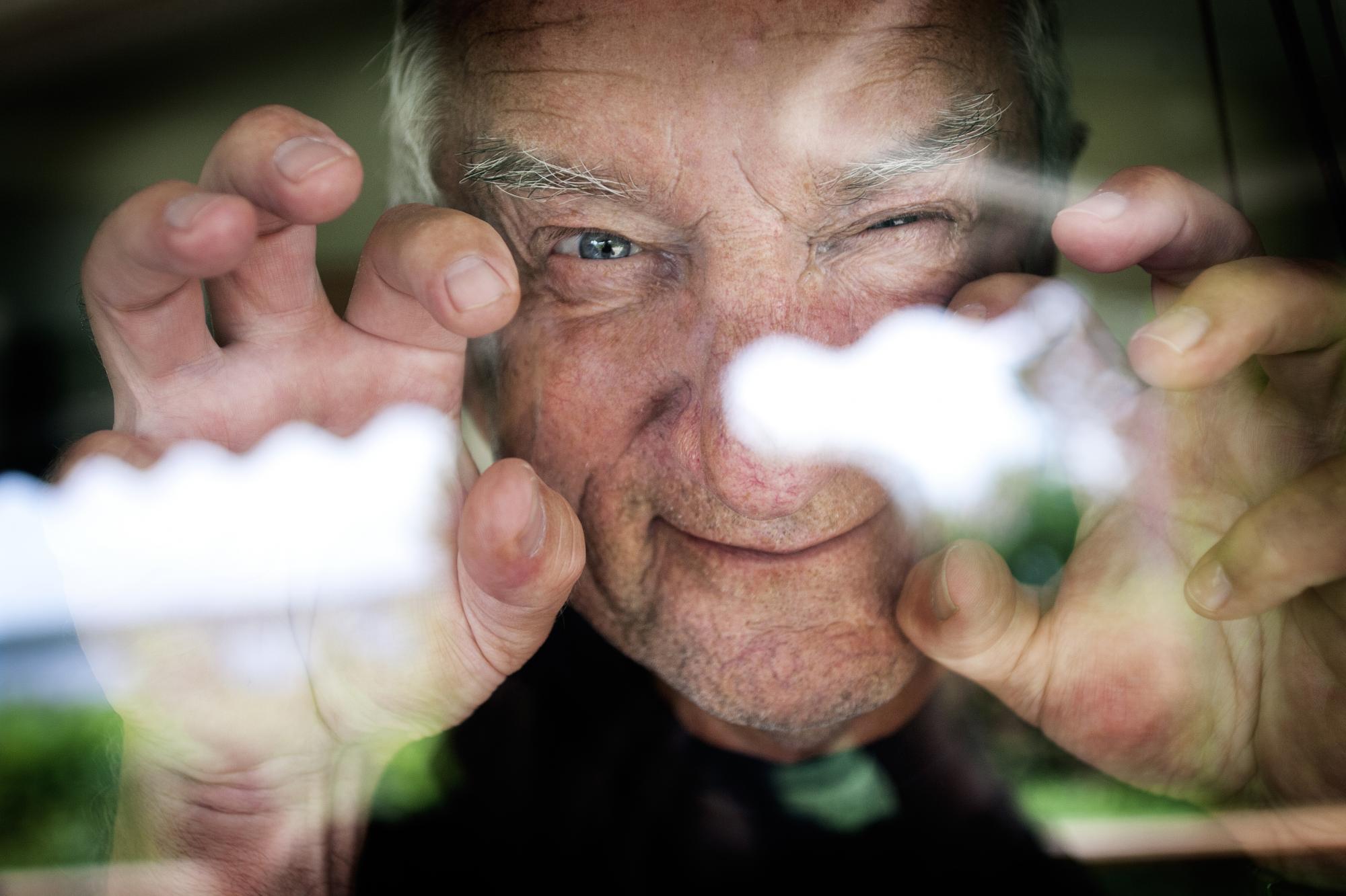 Bengt Palmers inför nypremiären av musikalen Spök. Foto/©: Sara Flodin Jisfält